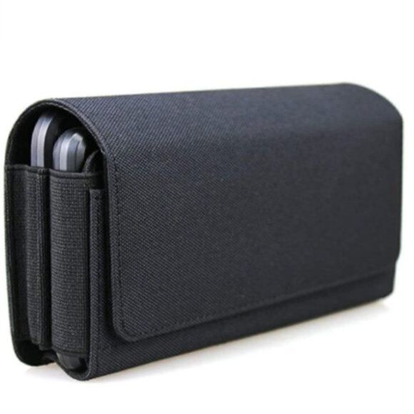 New Dual Phone Holster Pouch Case - Picture 1 of 4